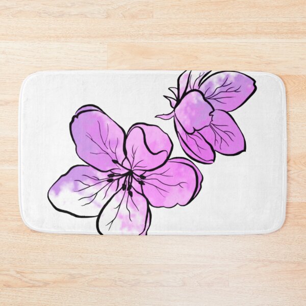 Item preview, Cherry Flower - purple and black designed and sold by Jess-Xs.