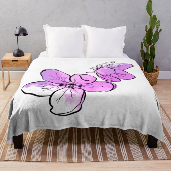 Item preview, Cherry Flower - purple and black designed and sold by Jess-Xs.