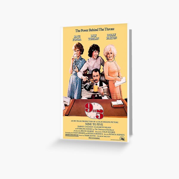9 to 5 (1980) Greeting Card