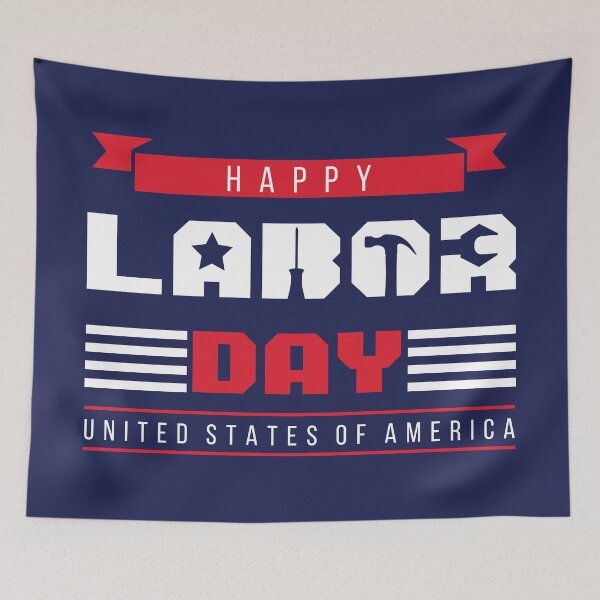 Item preview, Happy Labor Day American Flag Colors. Labor day gifts designed and sold by TamGustam.