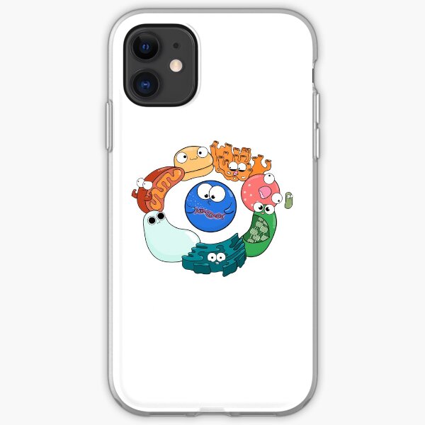 Cell Organelle Friendship Circle iPhone Soft Case