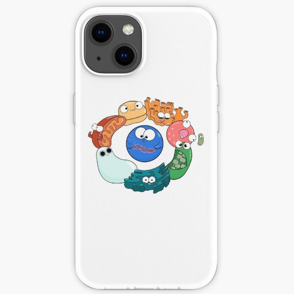 Cell Organelle Friendship Circle iPhone Soft Case