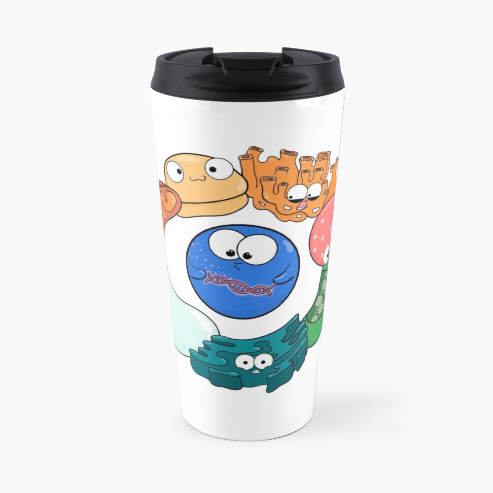 Cell Organelle Friendship Circle Travel Mug