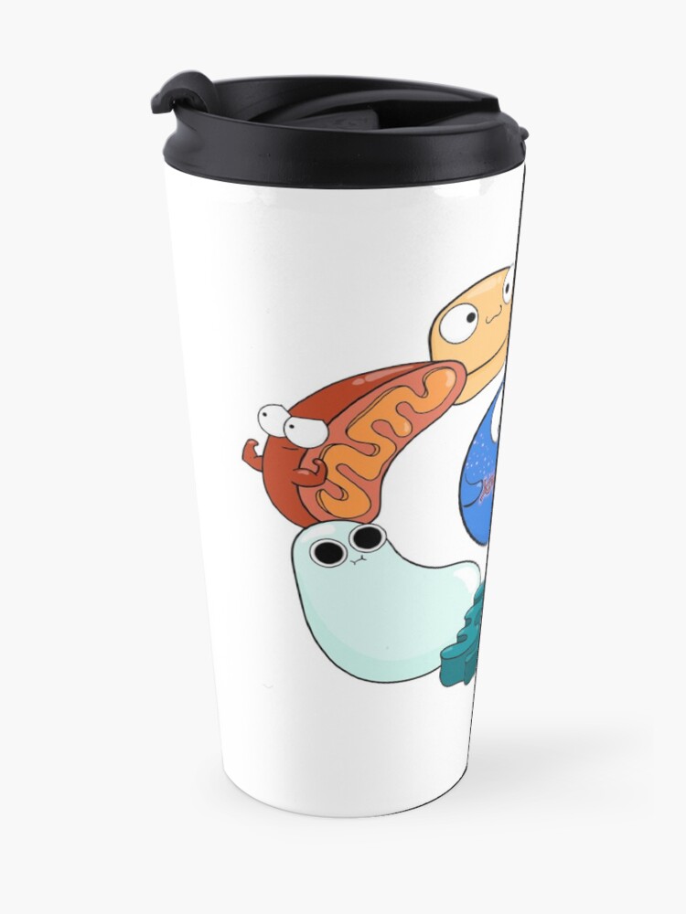 Alternate view of Cell Organelle Friendship Circle Travel Mug