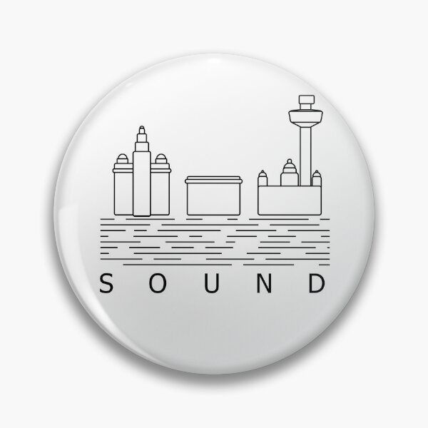 Item preview, Liverpoo Skyline - Line Art designed and sold by yesmrkev.