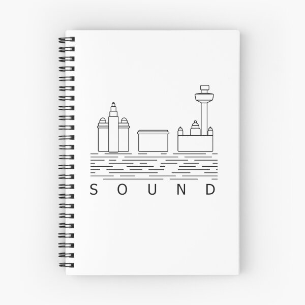Item preview, Liverpoo Skyline - Line Art designed and sold by yesmrkev.