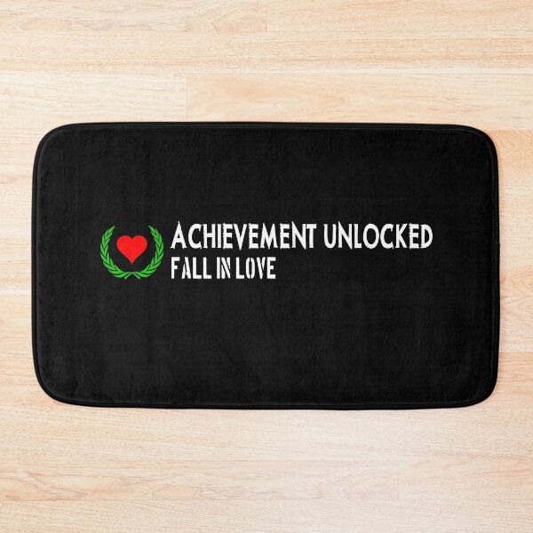 Item preview, Achievement unlocked FALL IN LOVE designed and sold by patriotazx.