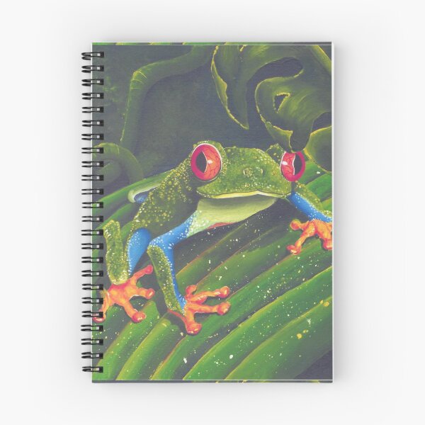Item preview, Tree frog painting designed and sold by susanvarleyart.