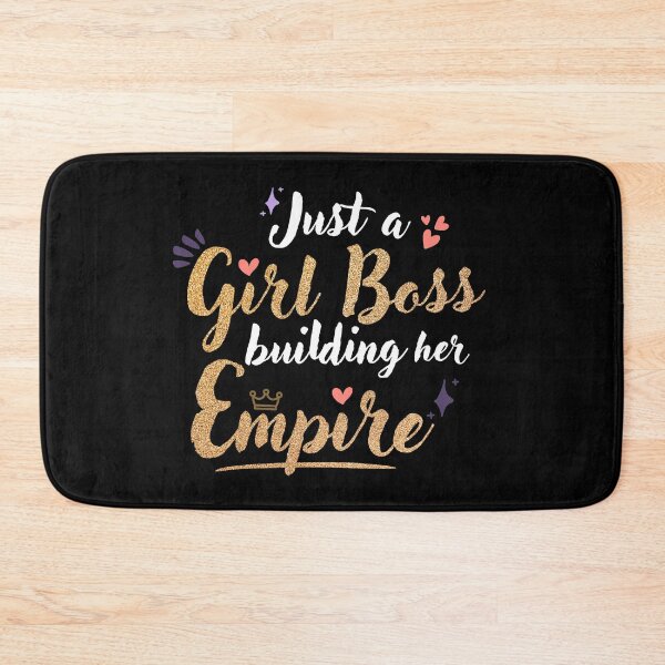 Item preview, Just a Girl Boss Building Her Empire Black designed and sold by Medmac's Designs.