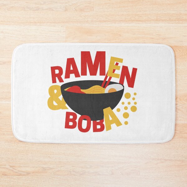 Item preview, Ramen & Boba Soup Bowl with Chopsticks, Egg and Meat designed and sold by sillyaprons.