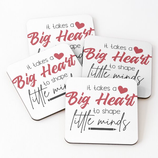 Item preview, It takes big heart to shape a little minds designed and sold by TshirtTyou.