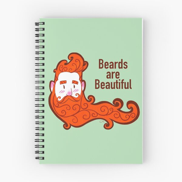Item preview, Beards are Beautiful designed and sold by ponderosacanopy.