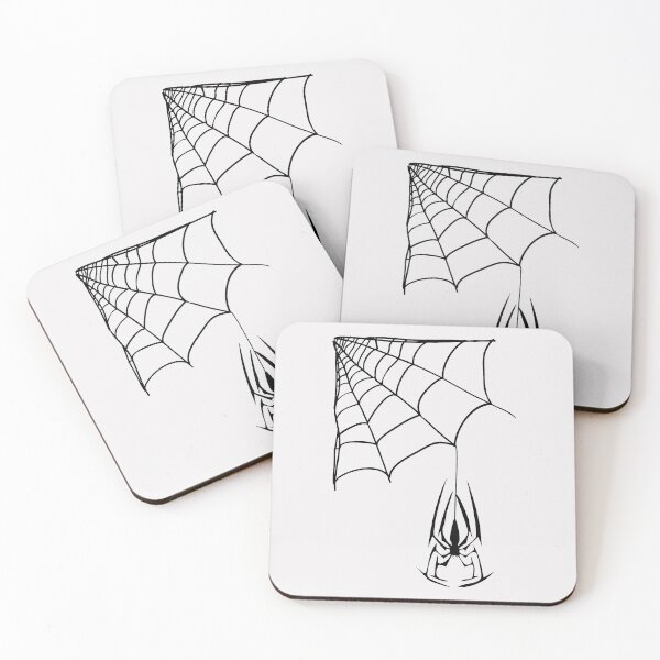 Item preview, Big scary Spider crawling down a spider's web designed and sold by queensoft.