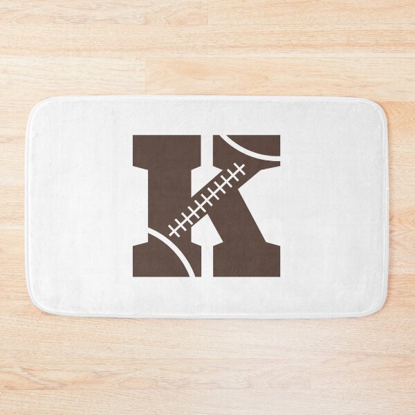 Item preview, Personalized Football Initial K designed and sold by TheFamilyVan.