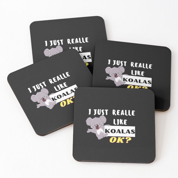 Item preview, I just really like koalas,OK? designed and sold by bonus24.