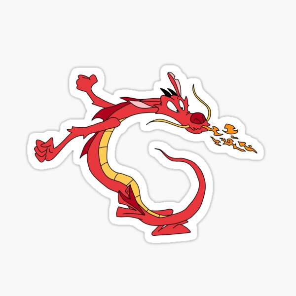 Mushu Pegatina