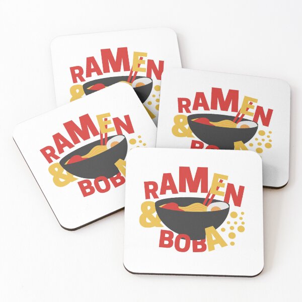 Item preview, Ramen & Boba Soup Bowl with Chopsticks, Egg and Meat designed and sold by sillyaprons.