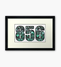 856 Doodle Framed Print