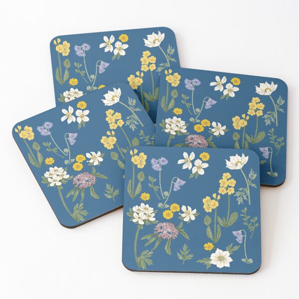 Item preview, Flowers of the Devil's Peak (blue) designed and sold by AdaLewkowicz.
