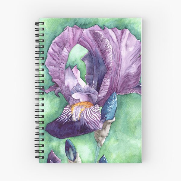 Aperçu de l'œuvre Iris violet créée et vendue par Gareth Massam.