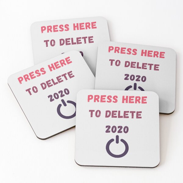 Item preview, Funny Press Here to Delete 2020 designed and sold by MoMasry.