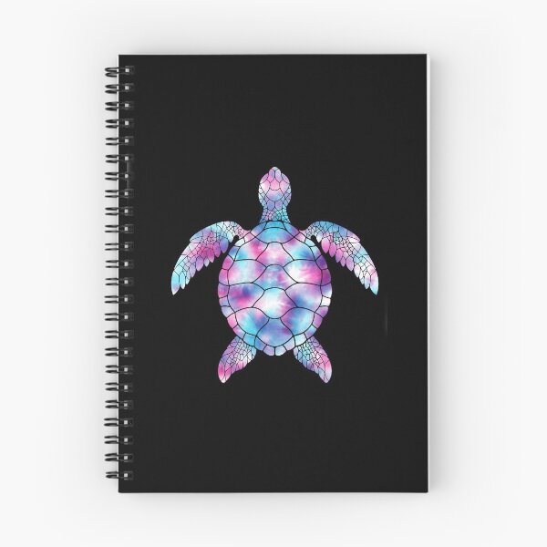 Artikelvorschau, Tie Dye Turtle Pink Blau Lila Splotch Rette die Schildkröten vsco entworfen und verkauft von Draculaura2009.