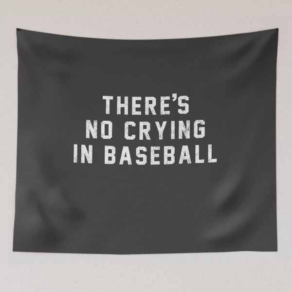 Item preview, There's no crying in baseball - vintage design designed and sold by Primotees.