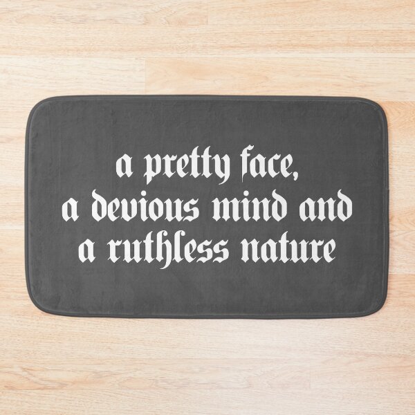 Item preview, A pretty face, a devious mind and a ruthless nature designed and sold by itsseameh.
