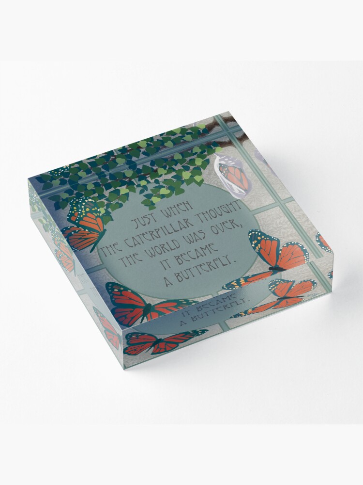 Alternate view of Chrysalis Acrylic Block