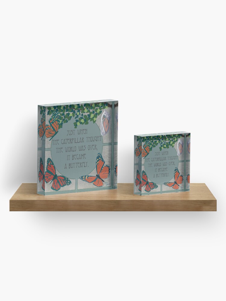 Alternate view of Chrysalis Acrylic Block
