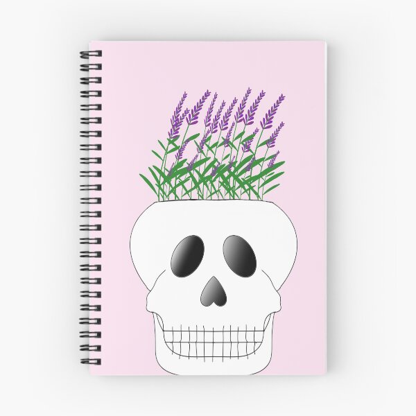 Item preview, Lavander on skull designed and sold by AlbaDeWitt.