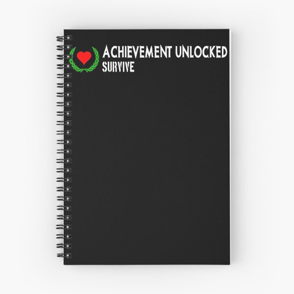 Item preview, Achievement unlocked SURVIVE designed and sold by patriotazx.