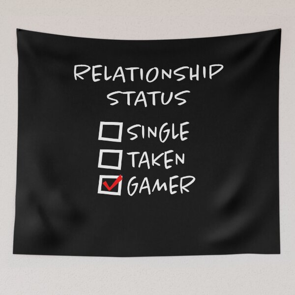 Item preview, Relationship Relationship Status Gamer Esports designed and sold by RJ-Art.