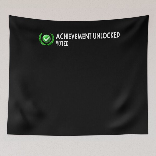 Item preview, Achievement unlocked VOTED designed and sold by patriotazx.