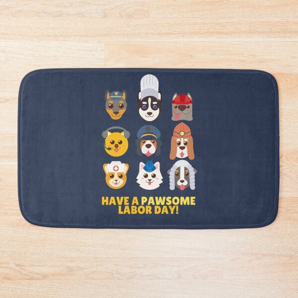 Item preview, Have a Pawsome Labor Day with these cute Working Dogs designed and sold by twicetrader.