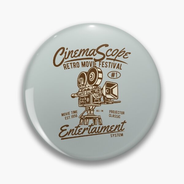 Item preview, Cinema Scope retro movie festival - Awesome cinema lover Gift designed and sold by Teenation9.