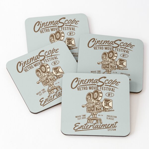 Item preview, Cinema Scope retro movie festival - Awesome cinema lover Gift designed and sold by Teenation9.