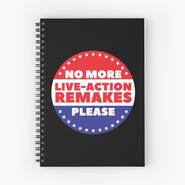 Item preview, No more live-action remakes please with stars - Election Parody Funny (red letters) designed and sold by AmpersandCuster.