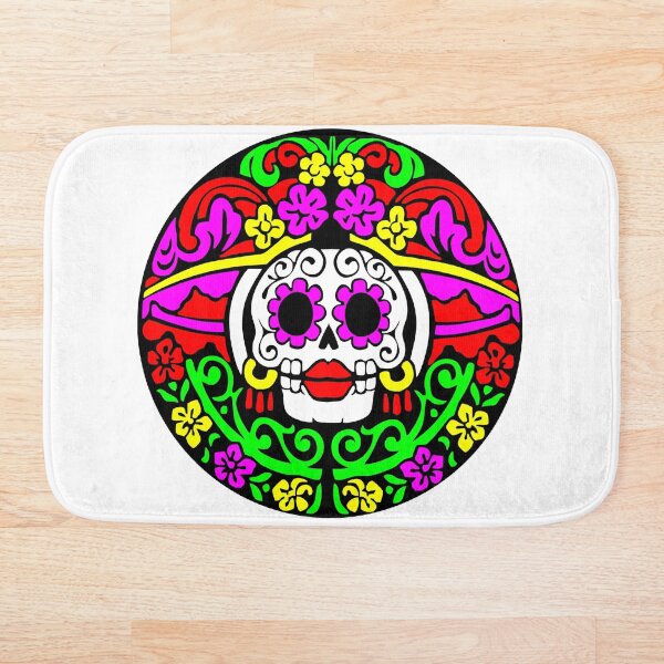 Item preview, Catrina Skull Mexico designed and sold by ROJOCELESTEMX.