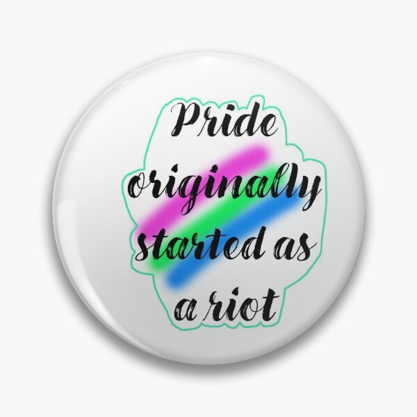 Item preview, Polysexual Pride Riot Sticker designed and sold by PixieDustST.