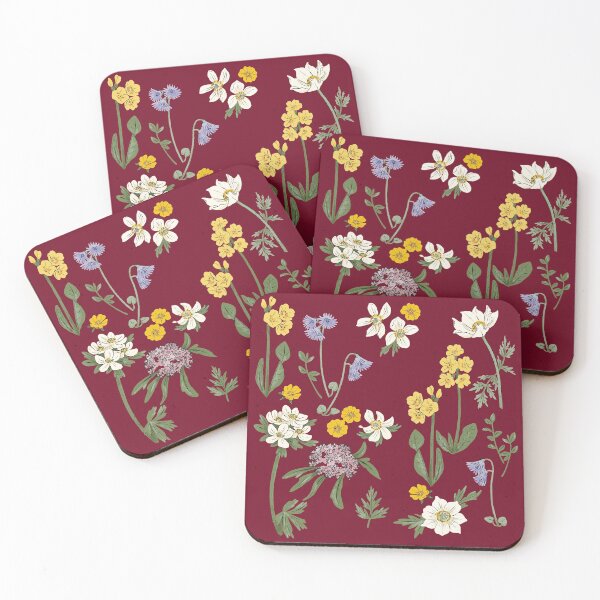 Item preview, Flowers of the Devil's Peak (red) designed and sold by AdaLewkowicz.