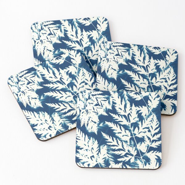 Item preview, Botanical blue floral vintage style handmade print_22 designed and sold by KasparekFineArt.
