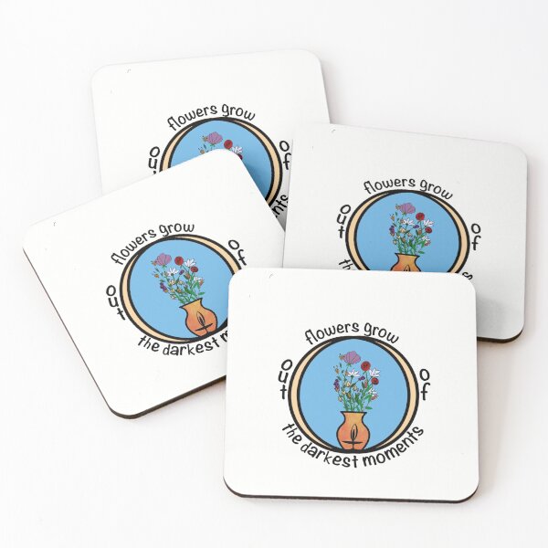Item preview, Flowers Grow Out of The Darkest Momements designed and sold by peightonsc.