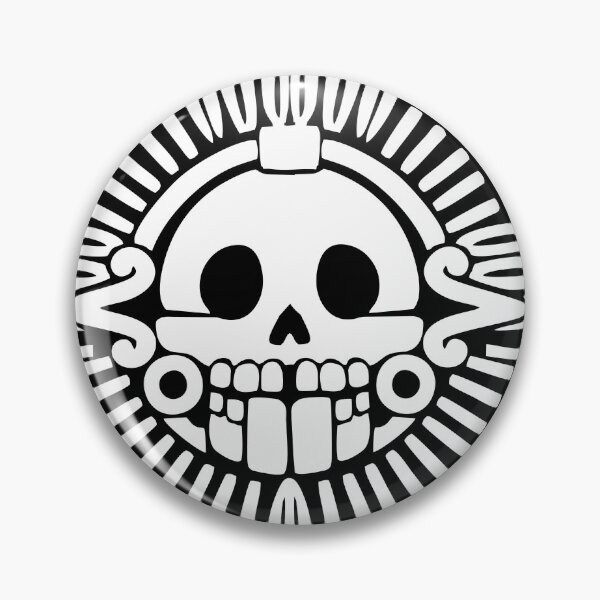 Item preview, Aztec Skull MEXICO designed and sold by ROJOCELESTEMX.