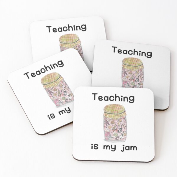 Item preview, Teaching is my Jam designed and sold by LouLouBelleArt.