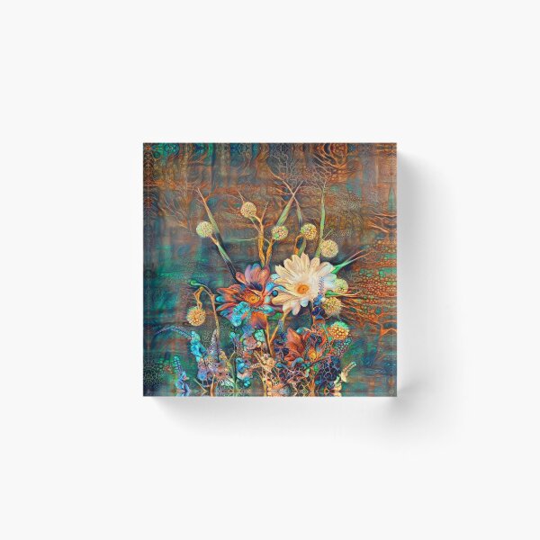 Item preview, Floral abstraction designed and sold by blackhalt.