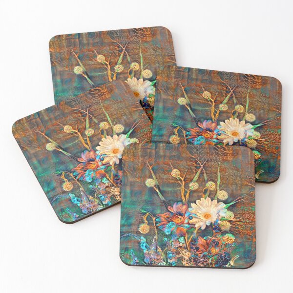 Item preview, Floral abstraction designed and sold by blackhalt.