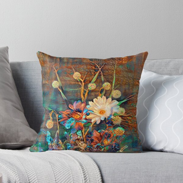 Item preview, Floral abstraction designed and sold by blackhalt.