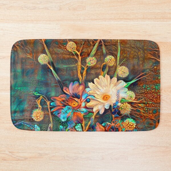Item preview, Floral abstraction designed and sold by blackhalt.