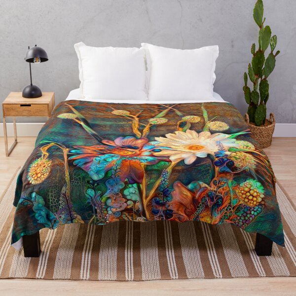 Item preview, Floral abstraction designed and sold by blackhalt.